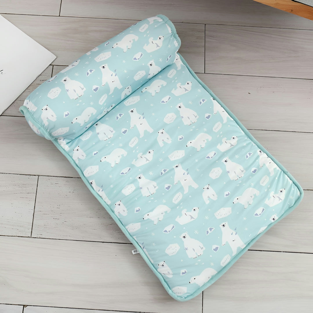 Pet Cooling Mat Self-Cooling Silk Ice Fiber No Electricity