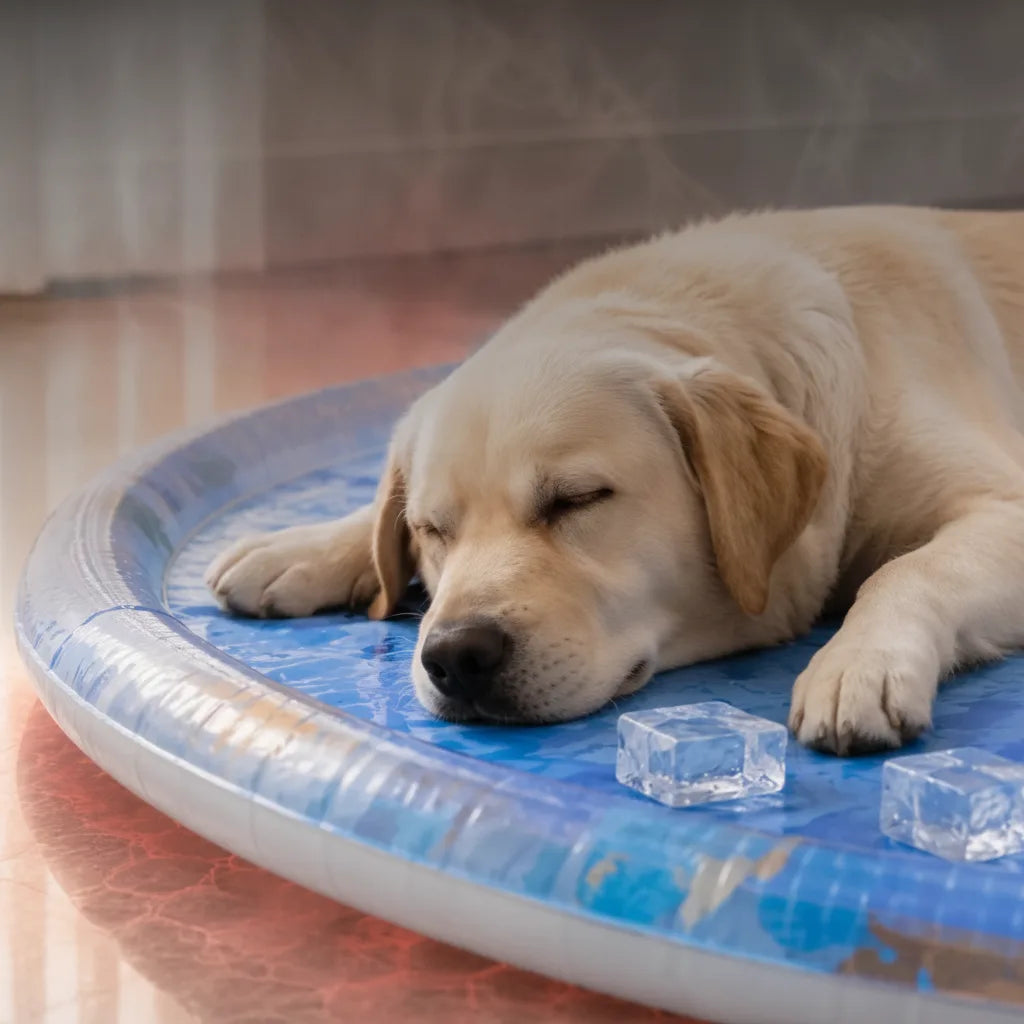 Pet Cooling Mat Water-Fill Instant Cooling BPA-Free