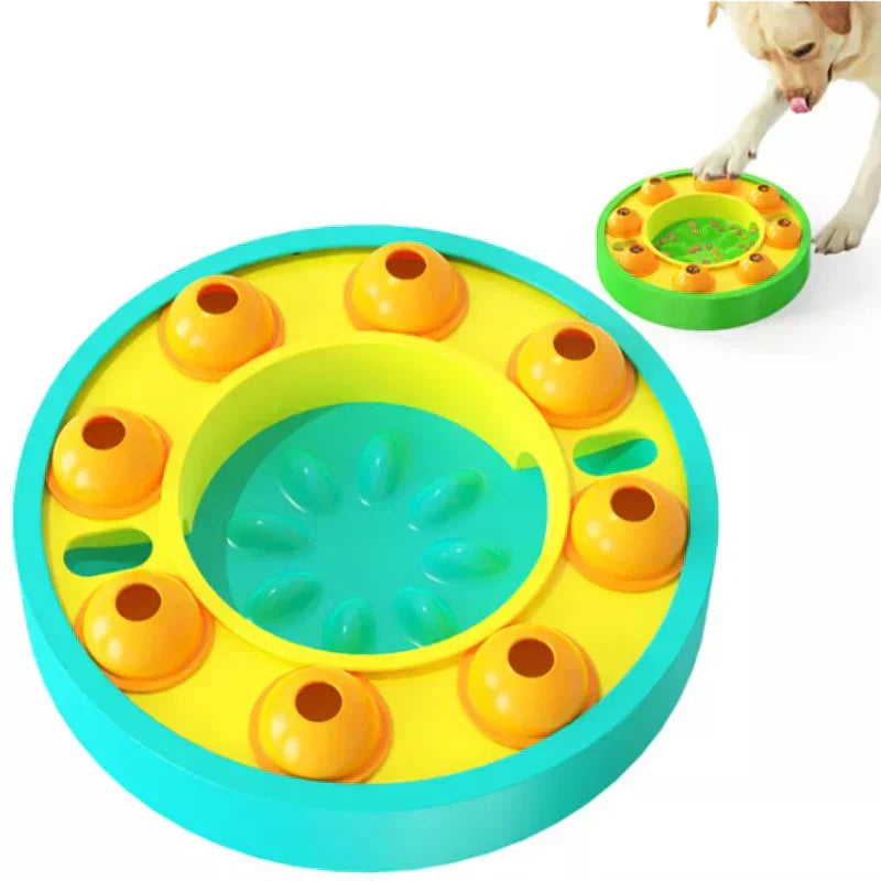 Pet Feeding Plate Leak-Proof Non-Slip Base Dishwasher-Safe