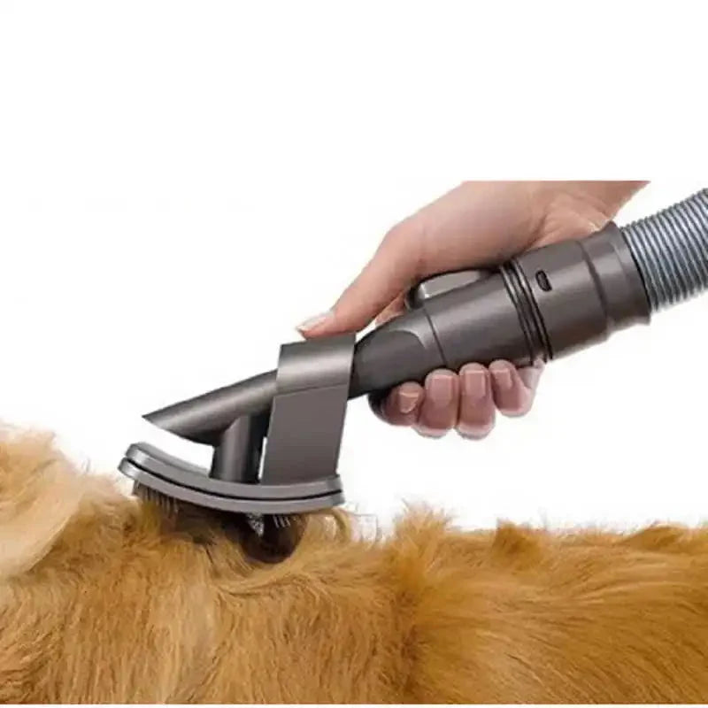 Pet Grooming Vacuum Attachment Soft Bristles & Suction
