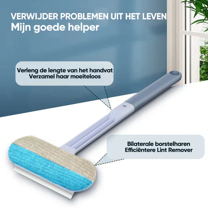 Pet Hair Brush Reusable Nylon Bristles