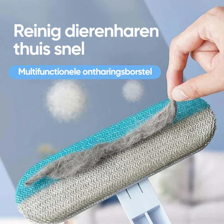 Pet Hair Brush Reusable Nylon Bristles