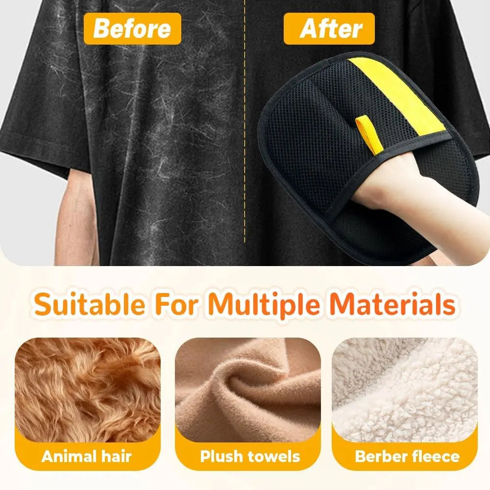 Pet Hair Removal Glove Electrostatic Reusable