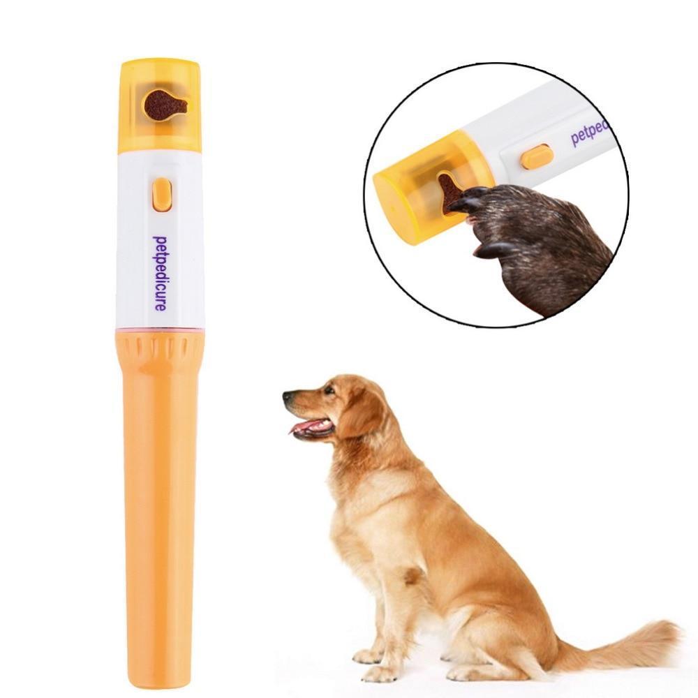 Pet Nail Grinder Battery-Powered Sanding Wheel & Protective Cap