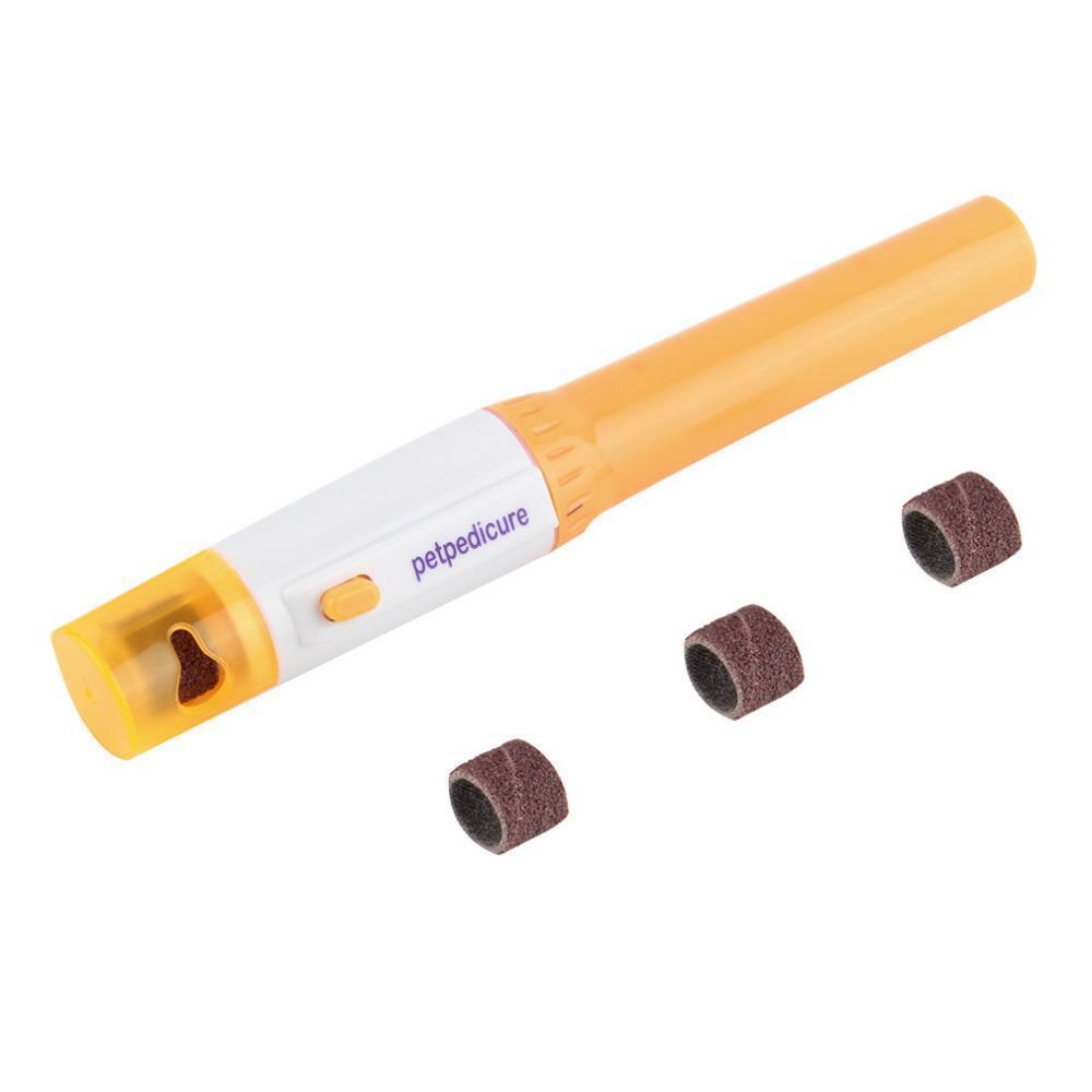 Pet Nail Grinder Battery-Powered Sanding Wheel & Protective Cap