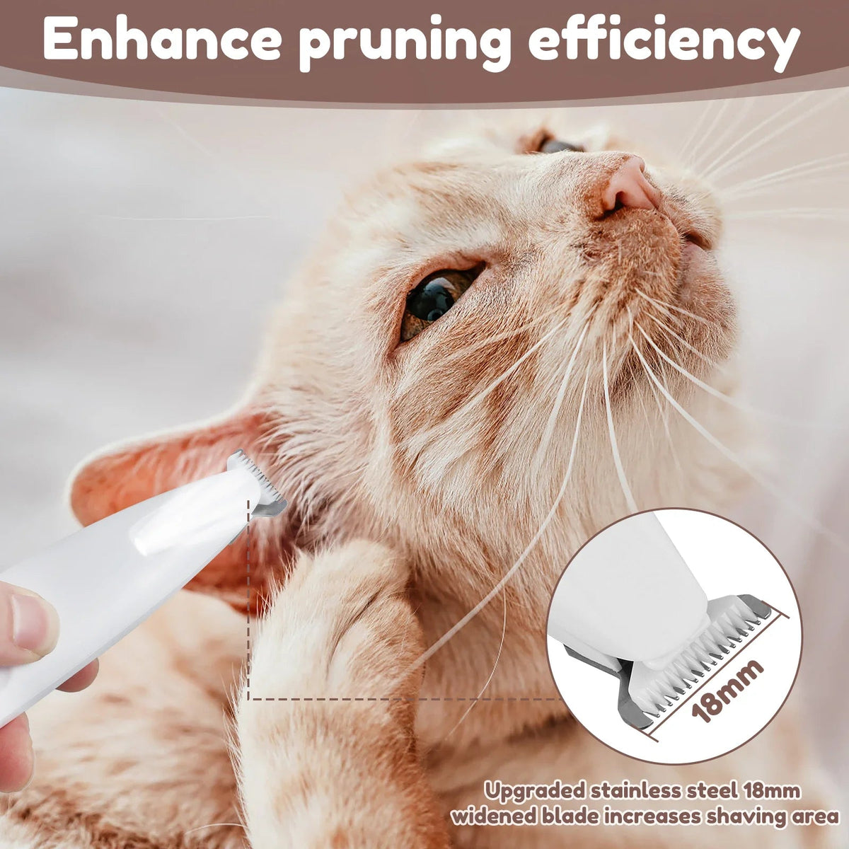 Pet Paw Cleaner LED Light USB Rechargeable Gentle & Hygienic