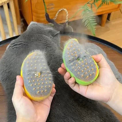 Pet Steam Brush Gentle Steam & Ergonomic Handle