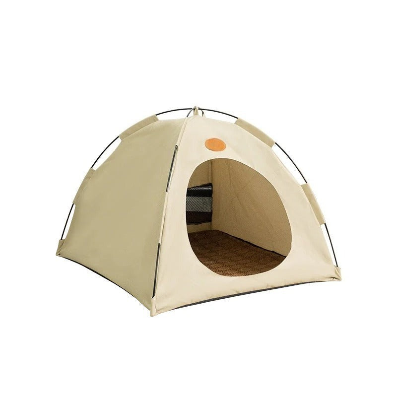 Pet Tent Foldable Noise-Muffling Soft Lining