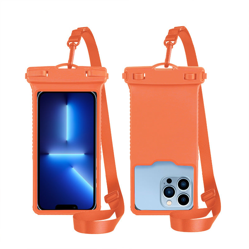Phone Case Waterproof Clear Touchscreen Adjustable Strap