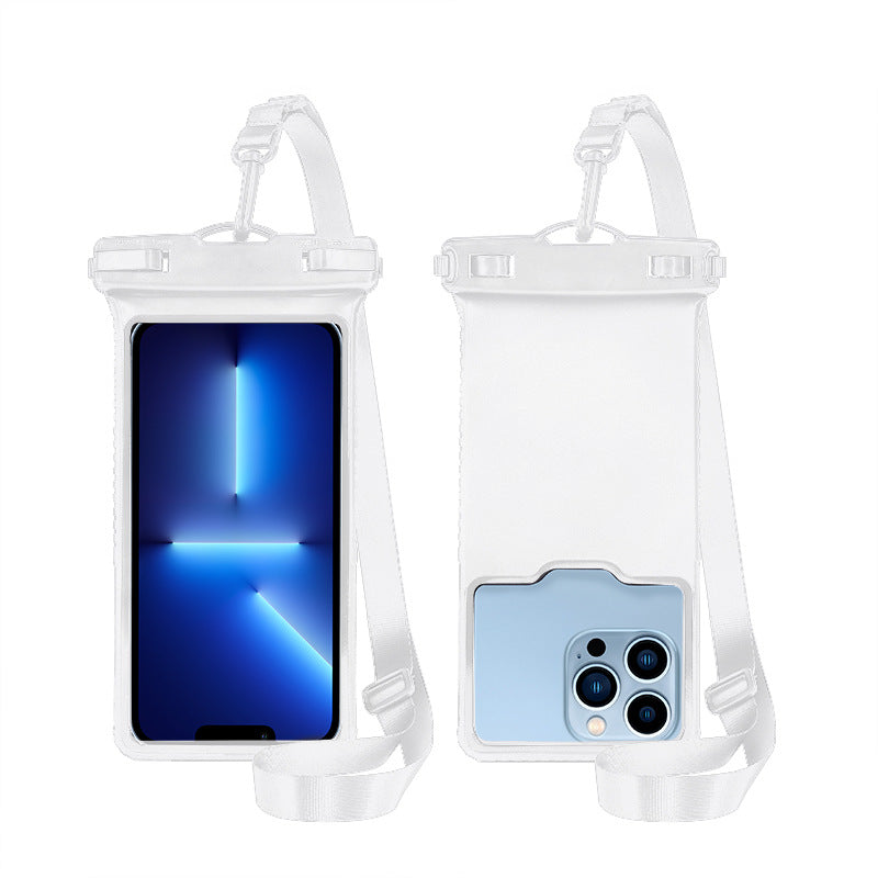 Phone Case Waterproof Clear Touchscreen Adjustable Strap