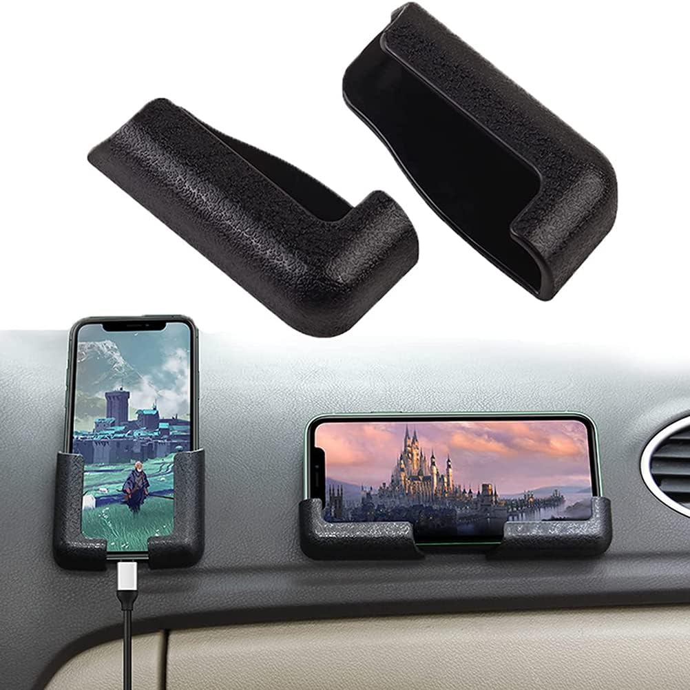 Phone Holder Adjustable Self-Adhesive Fits Smartphones & Tablets