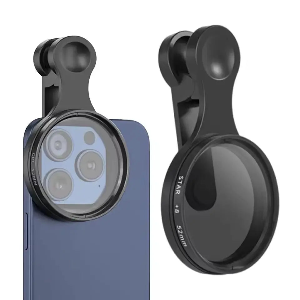 Phone Lens Filter Circular Polarizer Universal Clip