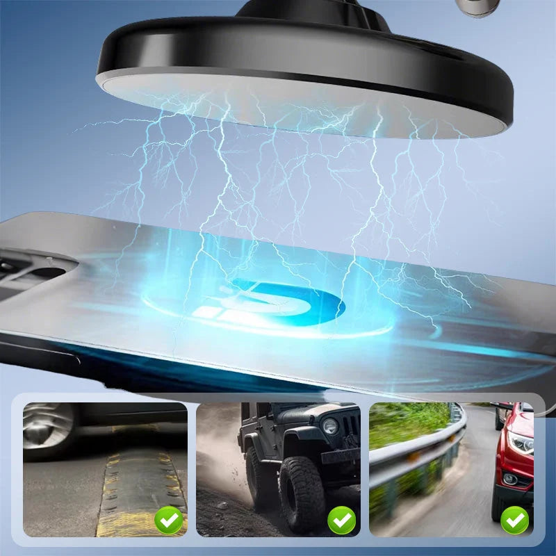 Phone Mount Magnetic Suction Cup 360 Degree Rotation