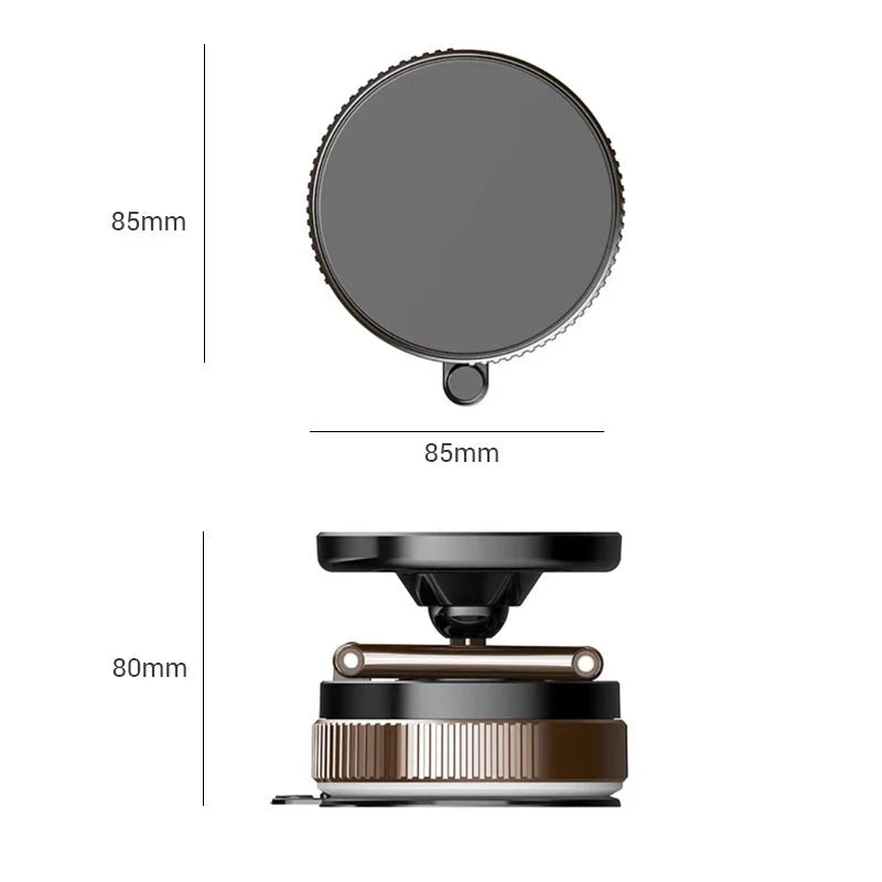 Phone Mount Magnetic Suction Cup 360 Degree Rotation