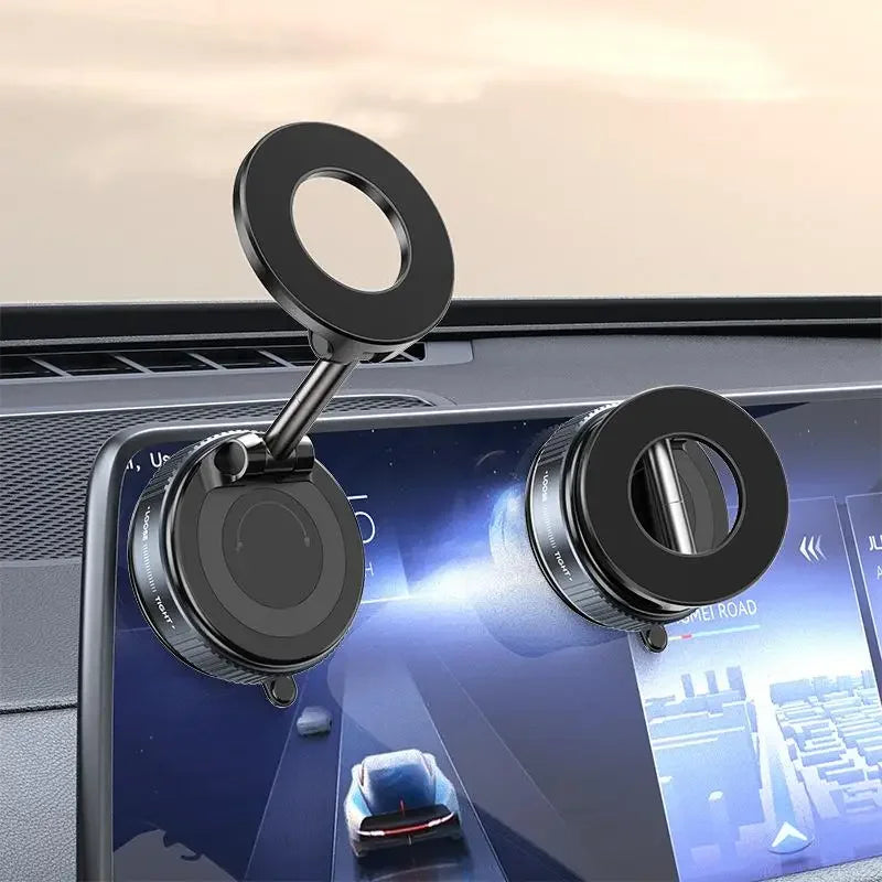 Phone Mount Vacuum Suction & Magnetic 360 Degree Rotatable