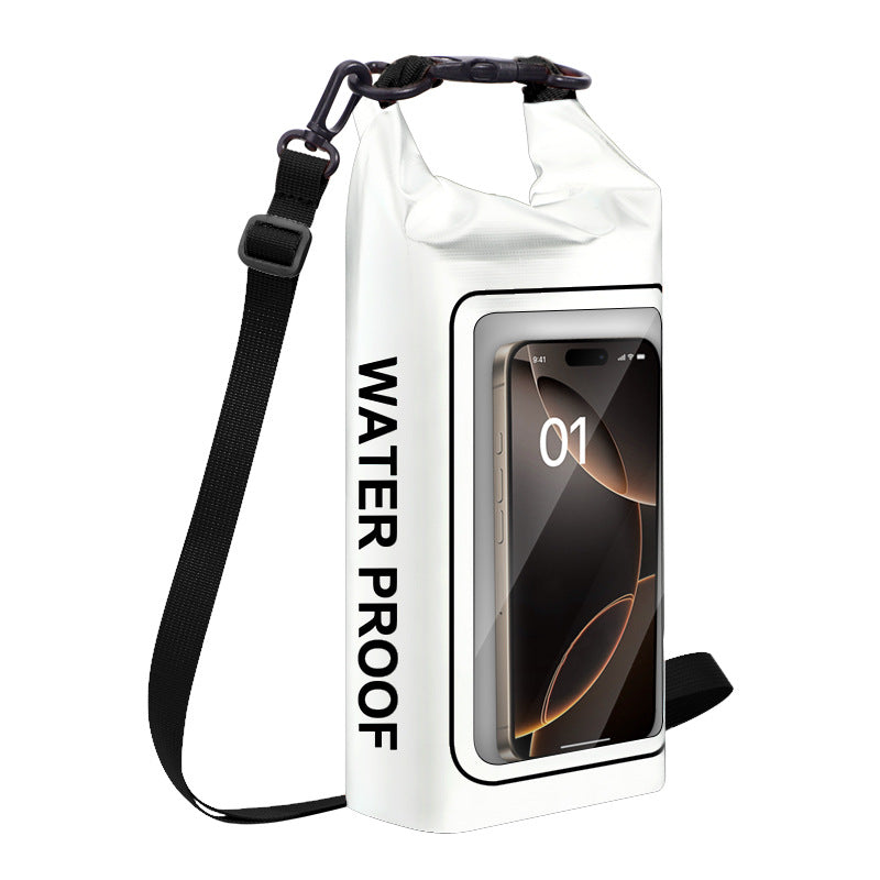 Phone Pouch Waterproof Clear Touchscreen Adjustable Padded Strap