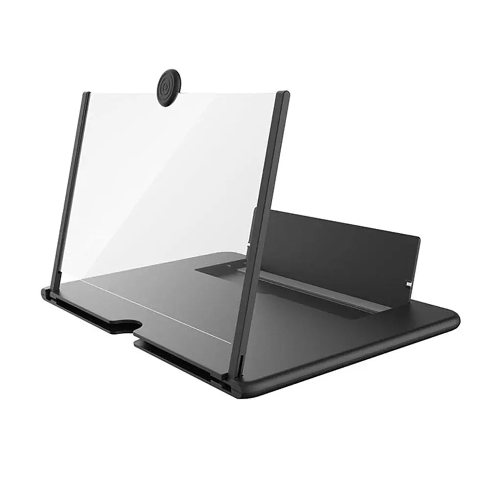 Phone Screen Magnifier 11.8 Inch Foldable Adjustable Stand