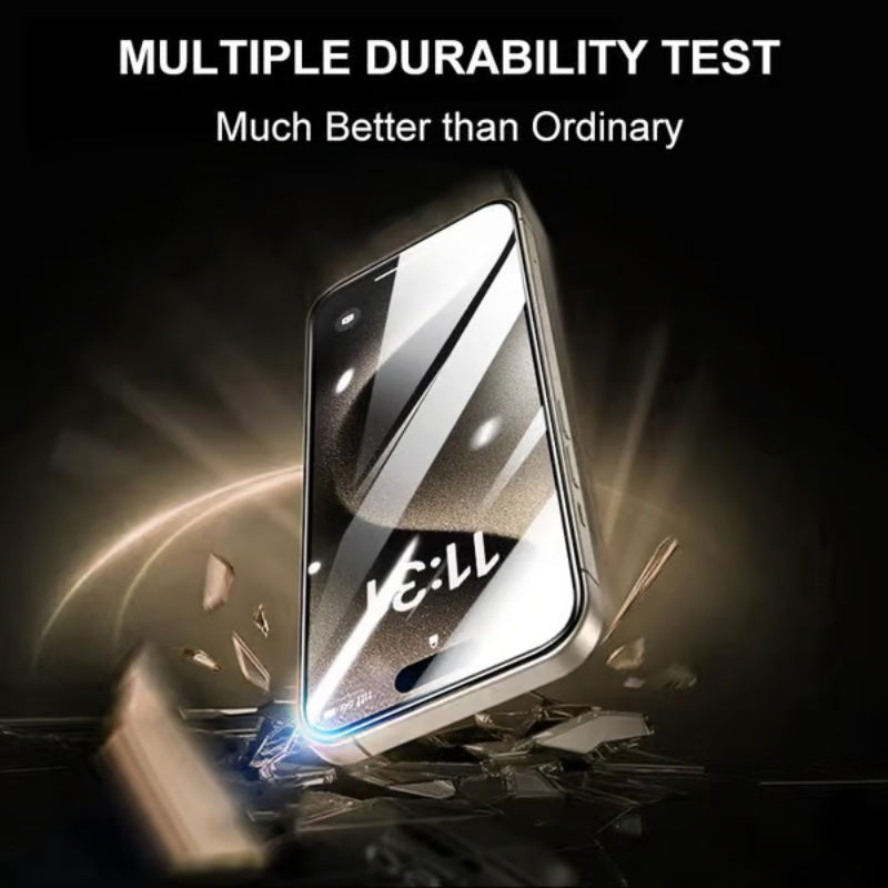 Phone Screen Protector Tempered Glass Dust-Free & Reusable