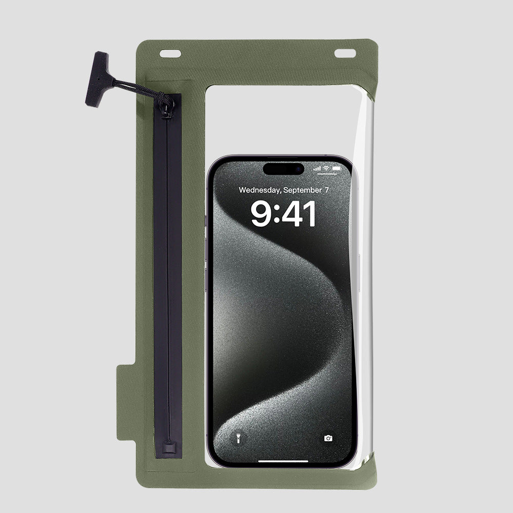 Phone Shoulder Bag Waterproof Touchscreen Zipper & Adjustable Strap
