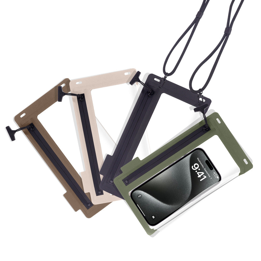 Phone Shoulder Bag Waterproof Touchscreen Zipper & Adjustable Strap