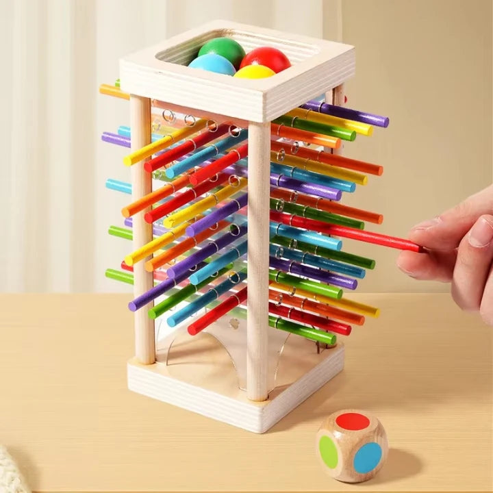 Pick-Up Sticks Game Natural Wood Smooth Finish