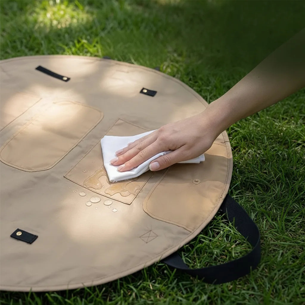 Picnic Blanket Convertible Bag-to-Mat Water-Resistant