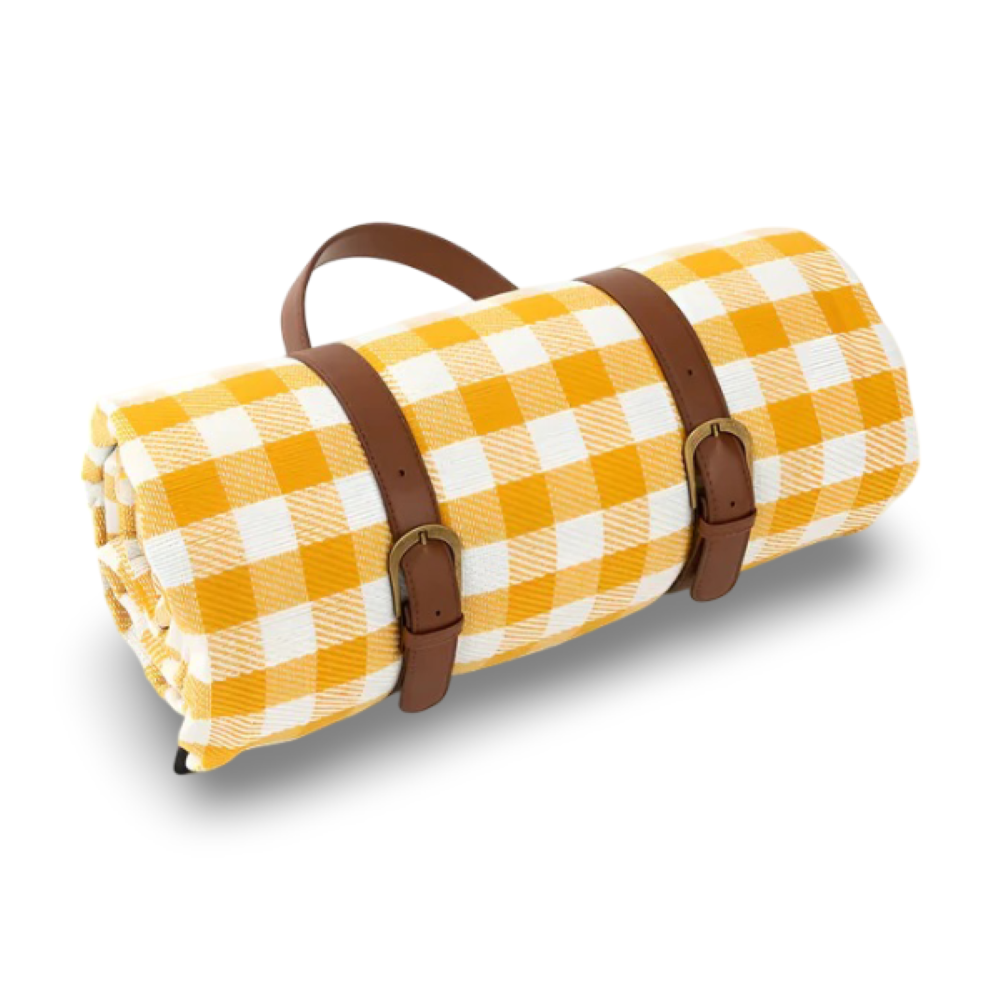 Picnic Blanket Waterproof PEVA Foldable With Carry Strap
