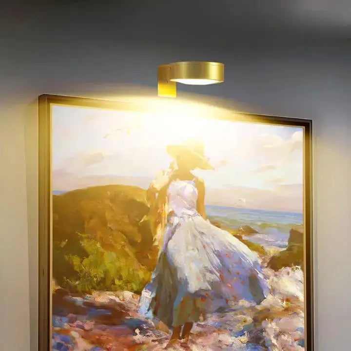 Picture Light Magnetic Tool-Free Mount Battery Powered Dimmable