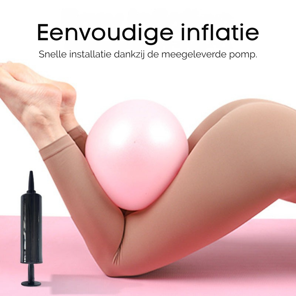 Pilates Ball Anti-Burst Quick Pump Included