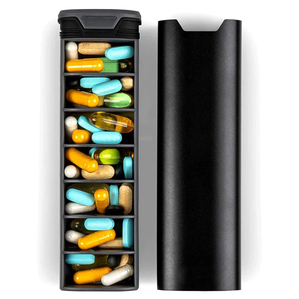 Pill Organizer 7-Day Leak-Proof Compact