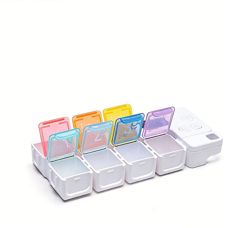 Pill Organizer Digital Timer & 4 Alarms
