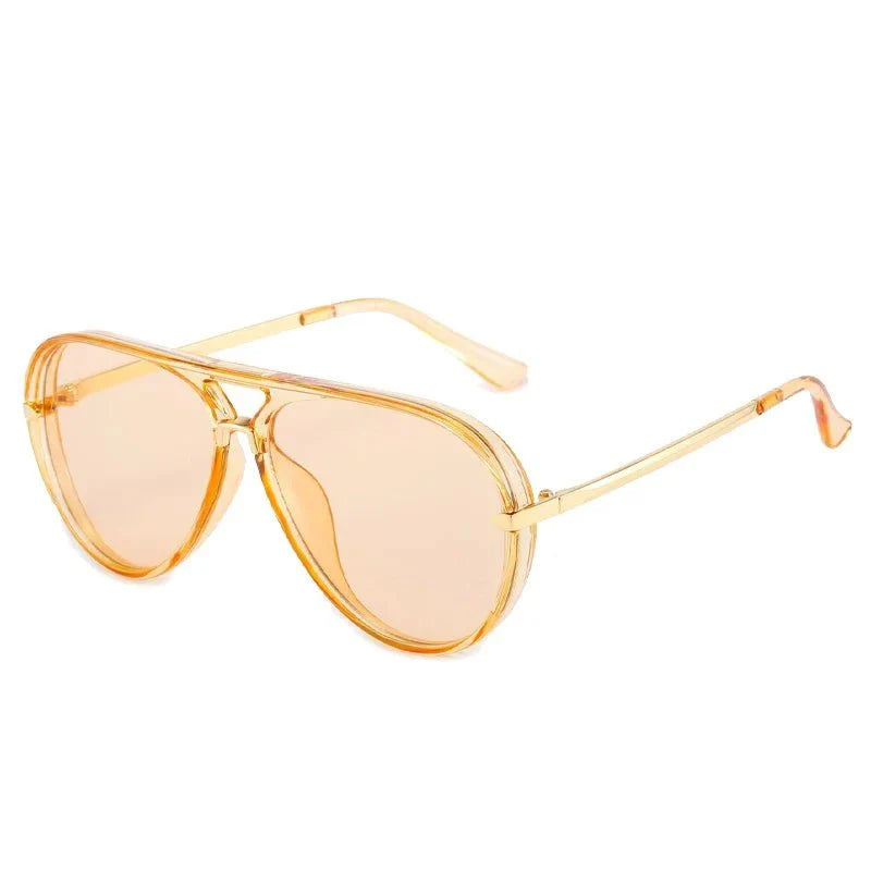Pilot Sunglasses Double Bridge Lightweight