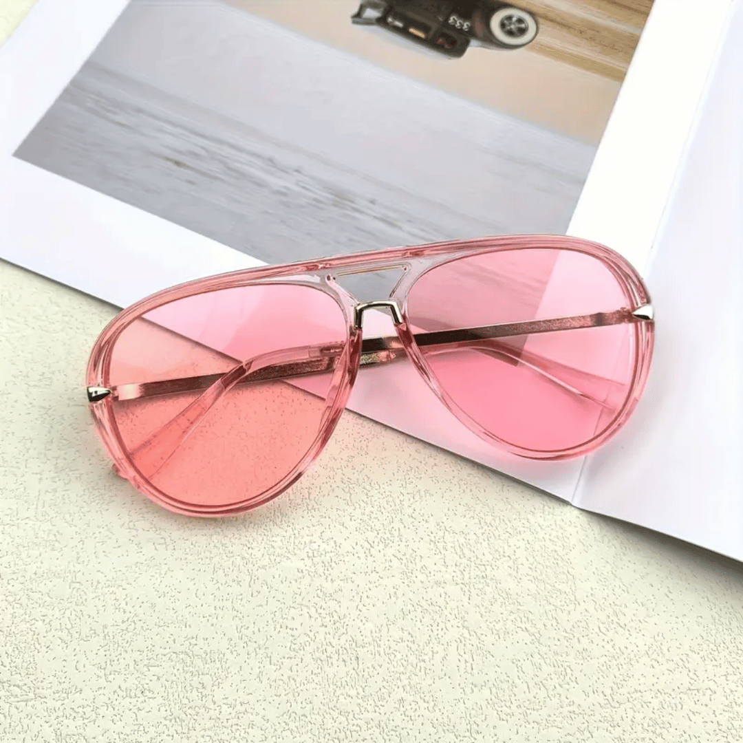 Pilot Sunglasses Double Bridge Lightweight