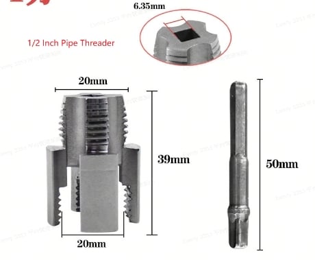 Pipe Thread Cutter PVC & PPR Internal & External