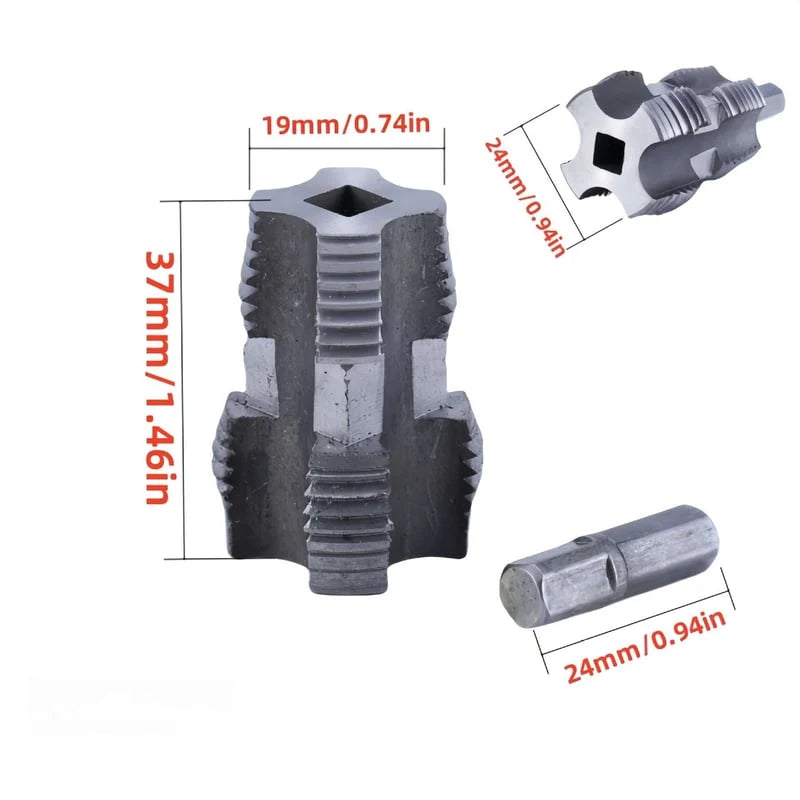 Pipe Threading Set Internal & External Set of 3