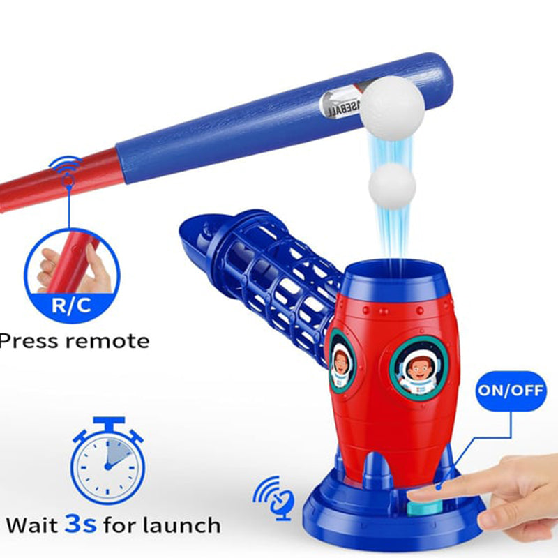 Pitching Machine Electric & Remote Compact Foam Balls