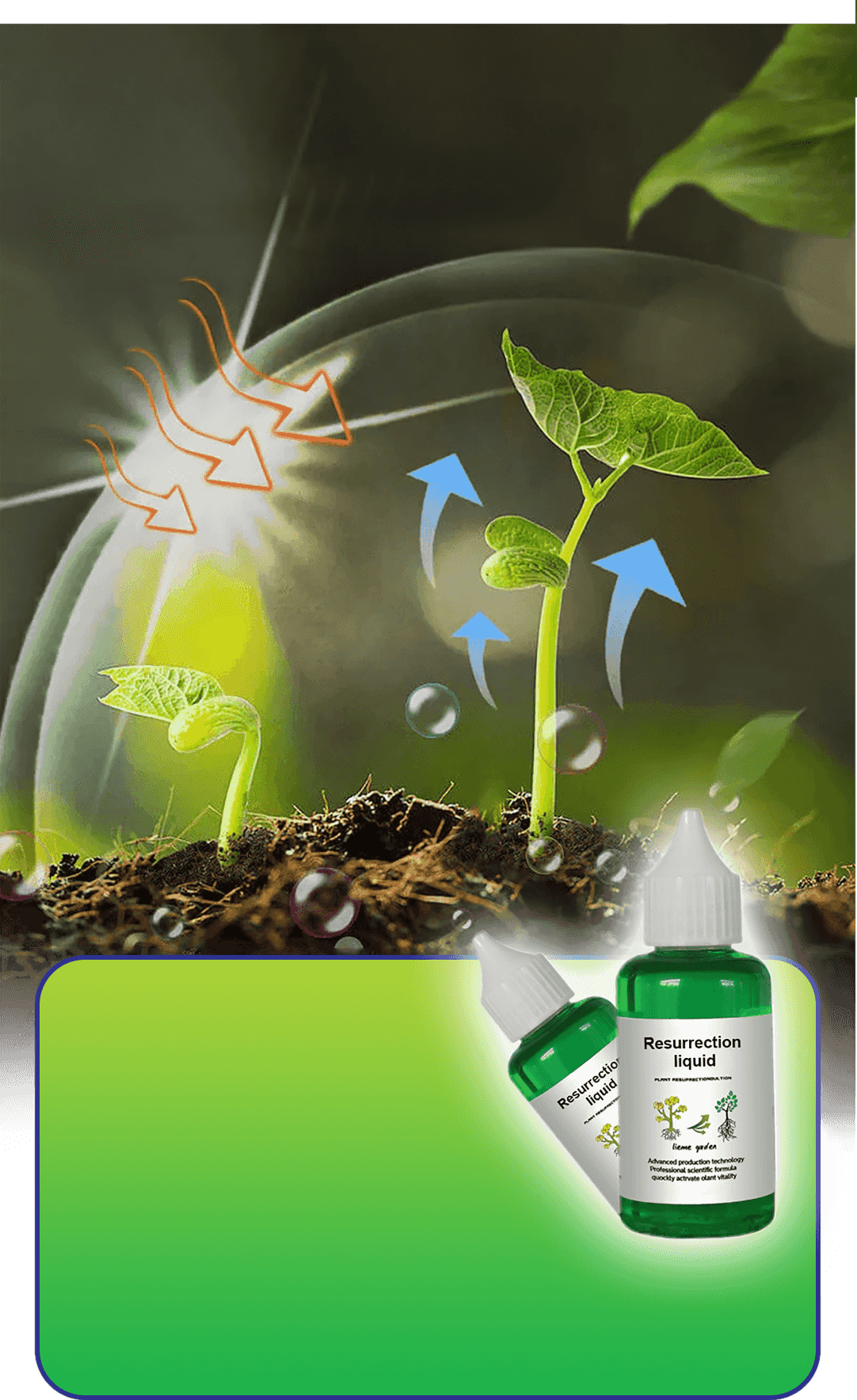 Plant Activator Liquid Root Booster & Bloom Stimulator