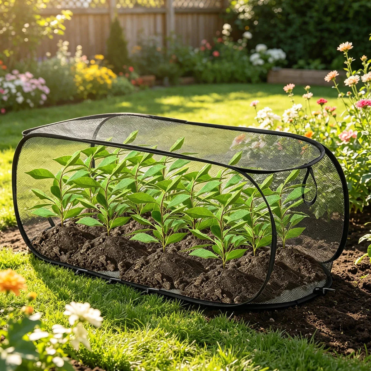 Plant Protection Net Pop-Up & Foldable Breathable Mesh