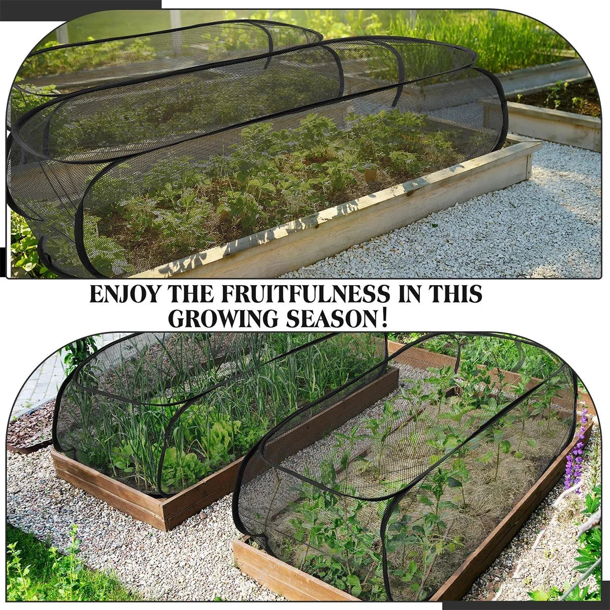 Plant Protection Net Pop-Up & Foldable Breathable Mesh