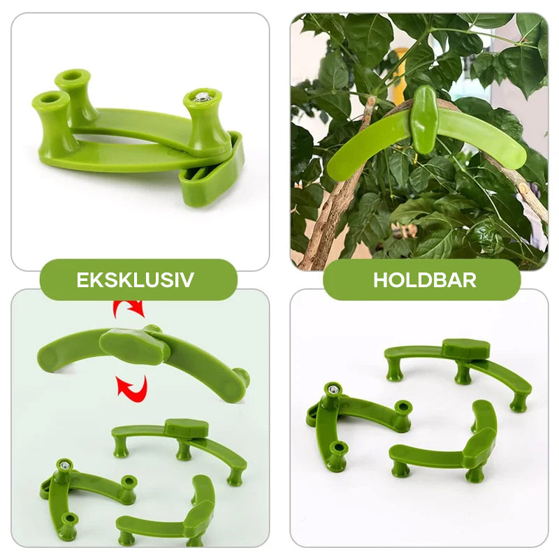Plant Support Weather-Resistant Plastic Tool-Free Adjustable