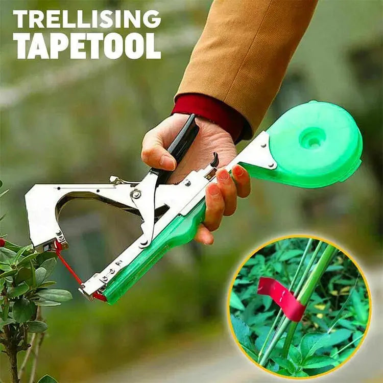 Plant Tying Machine One-Handed Operation Soft Tape & Staples