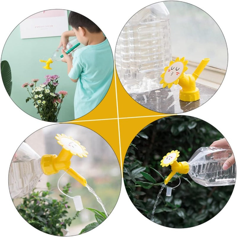 Plant Watering Bottle Attachment Precise Flow Set of 6