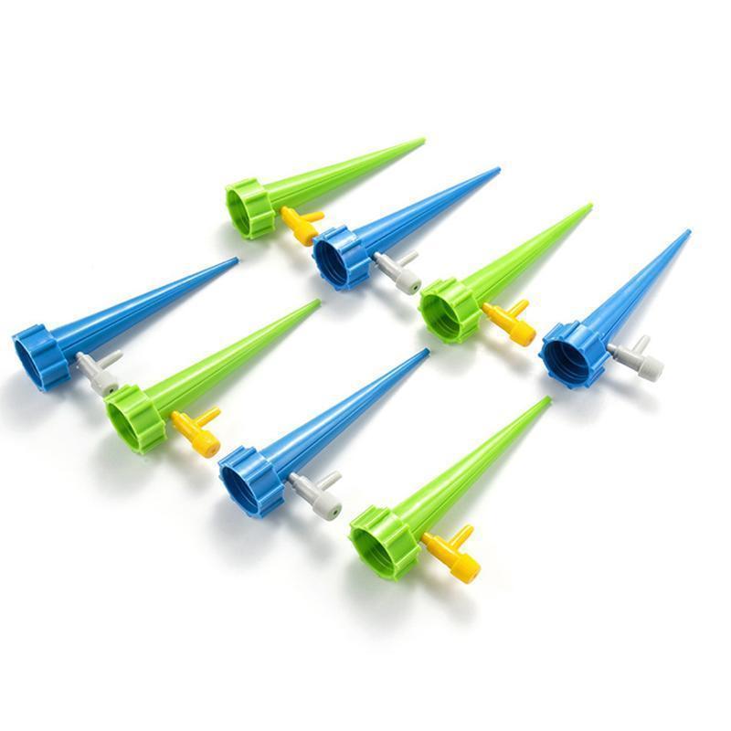 Plant Watering Stakes Adjustable Drip Valve Set of 6