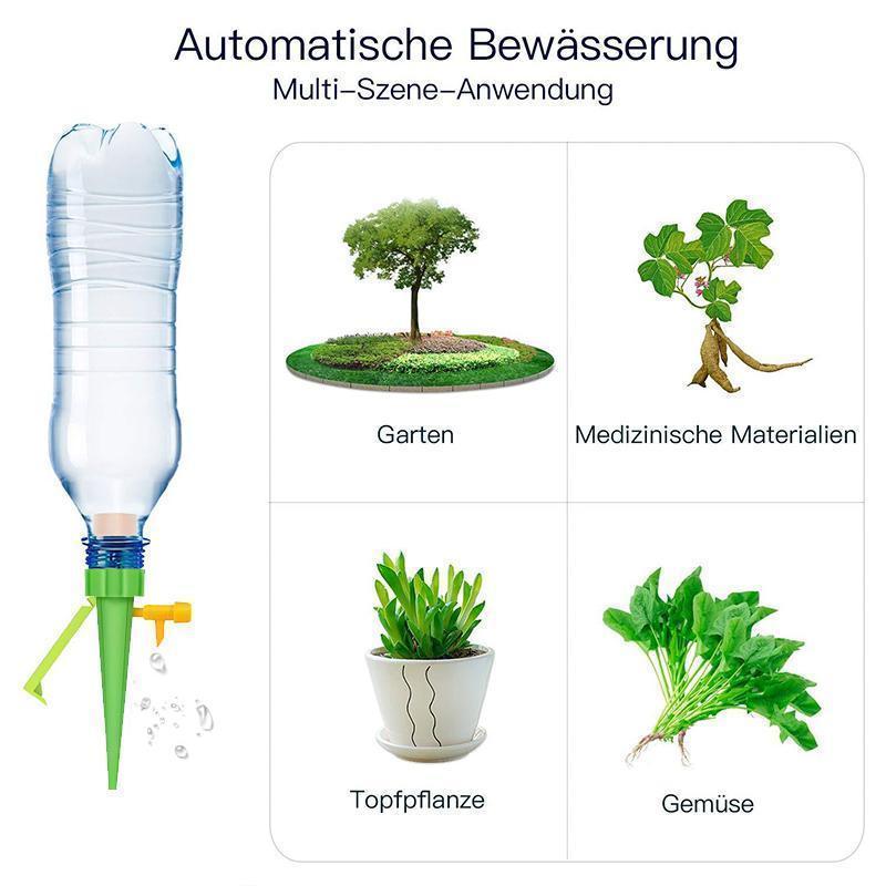 Plant Watering Stakes Adjustable Drip Valve Set of 6