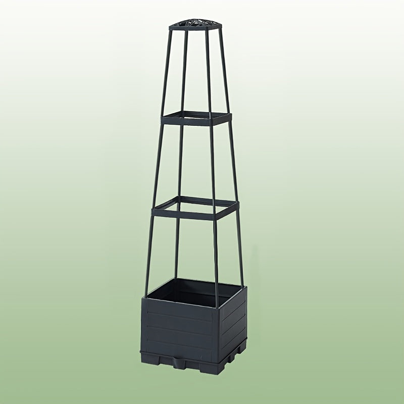Planter Box Self-Watering Reservoir & Trellis