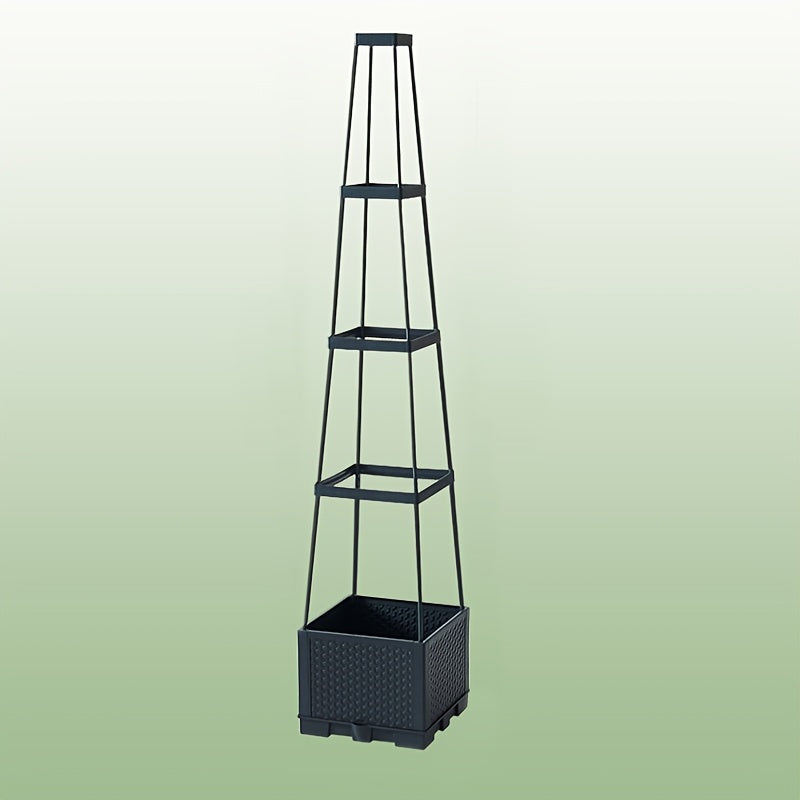 Planter Box Self-Watering Reservoir & Trellis