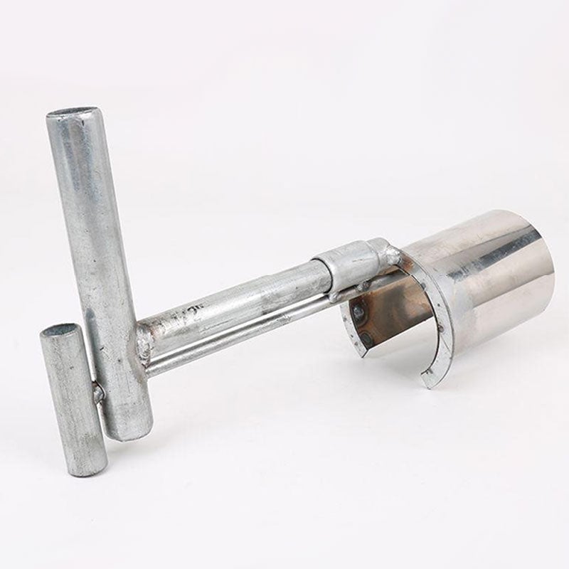 Planting Dibber Ergonomic T-Handle Stainless Steel 8cm Head
