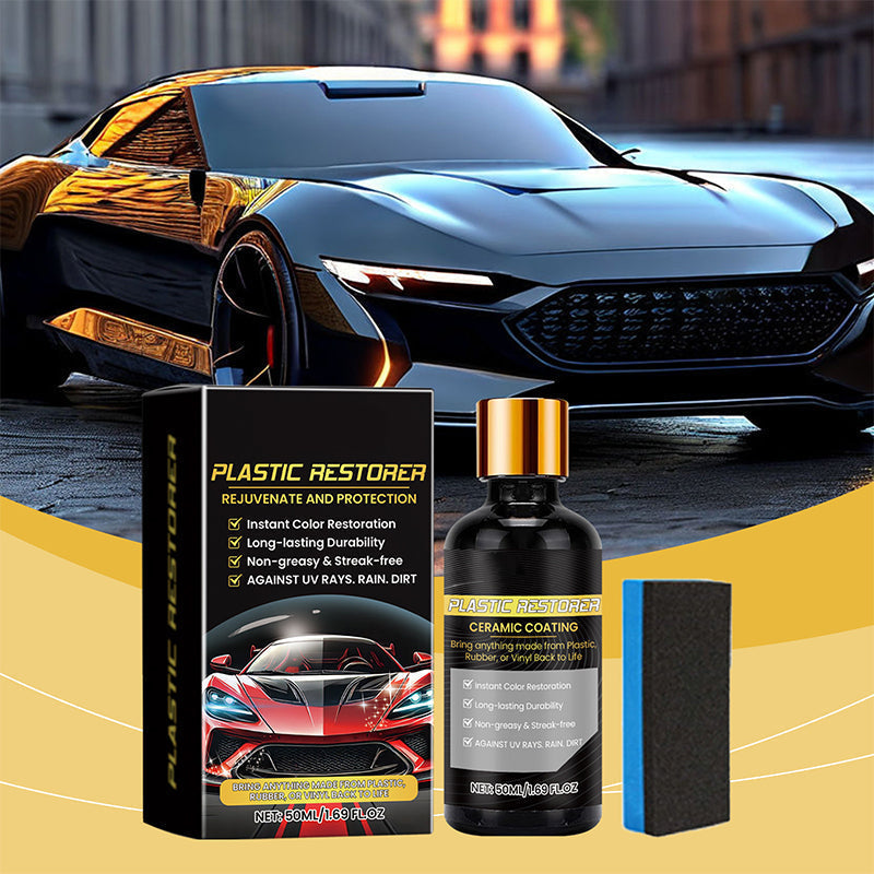 Plastic Protectant Ceramic Coating Restores Color