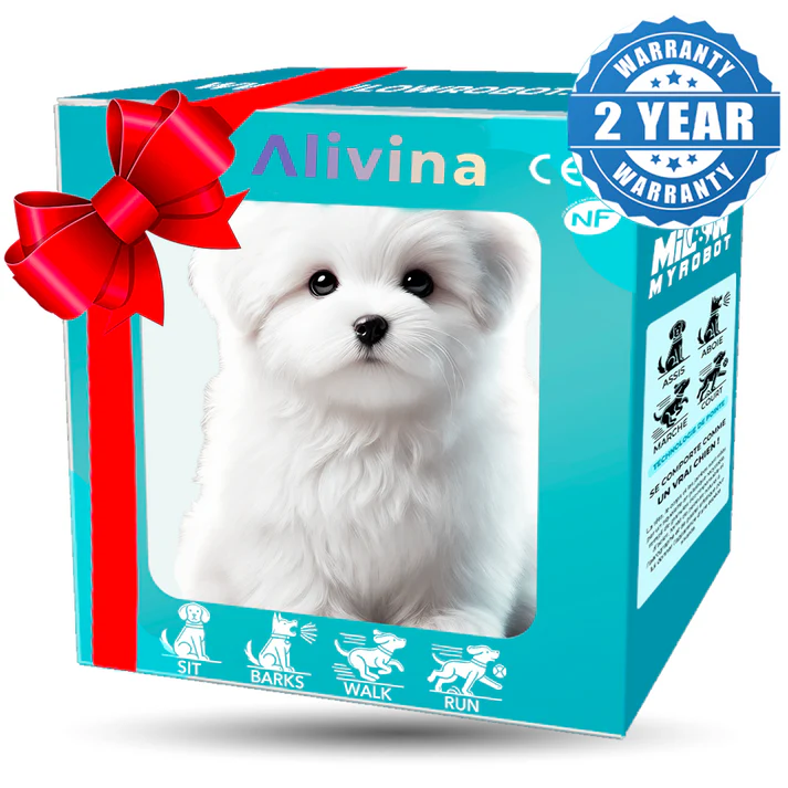 Plush Puppy Toy Interactive Movement & Sound Rechargeable