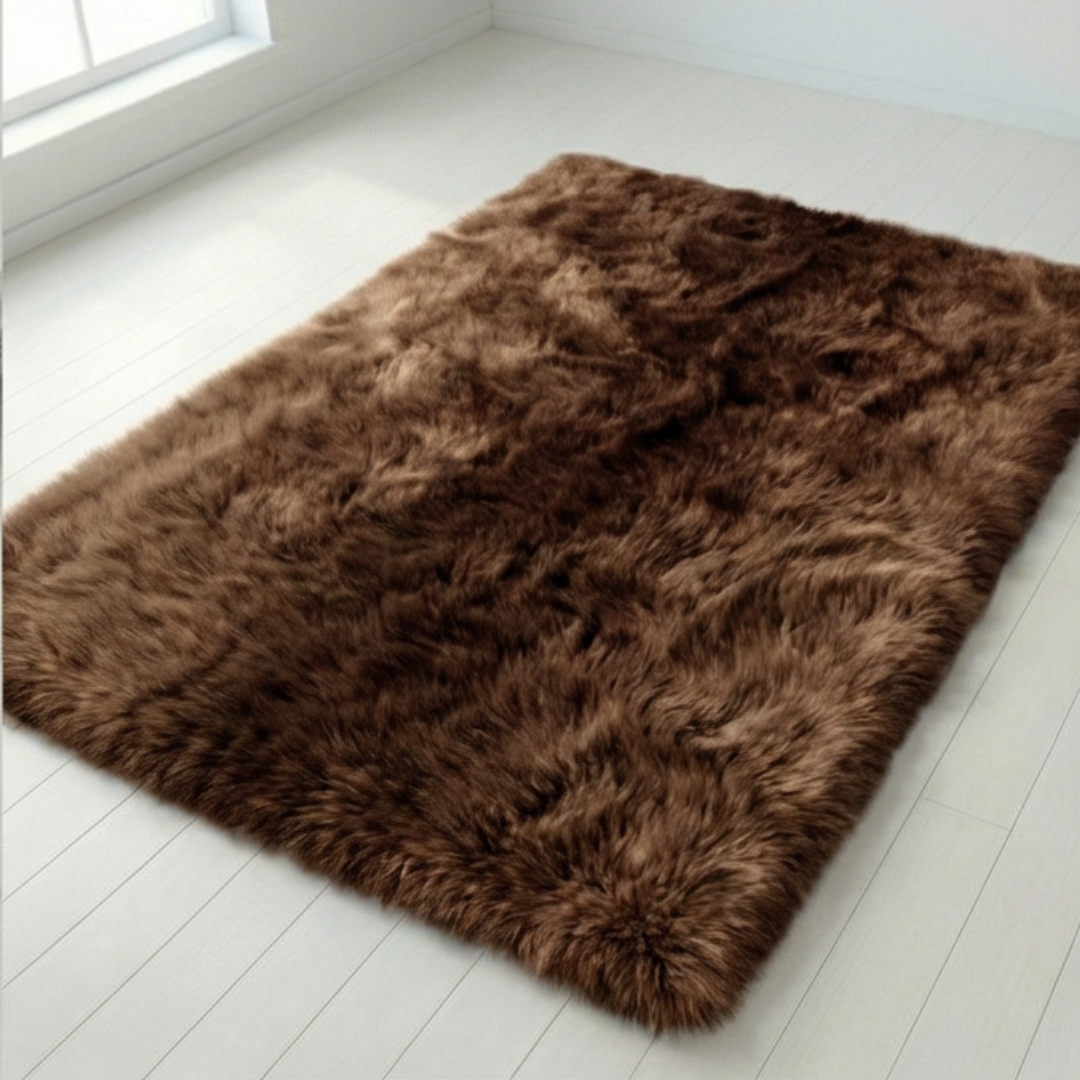 Plush Rug Gradient Design 4 cm Pile